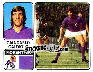 Figurina Giancarlo Galdiolo - Calciatori 1972-1973 - Panini