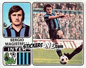 Sticker Sergio Magistrelli - Calciatori 1972-1973 - Panini