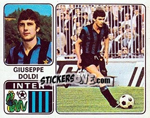 Sticker Giuseppe Doldi - Calciatori 1972-1973 - Panini
