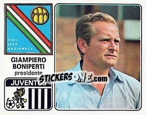 Sticker Giampiero Boniperti