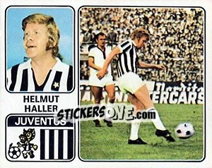 Sticker Helmut Haller - Calciatori 1972-1973 - Panini
