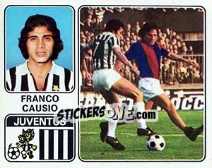 Sticker Franco Causio - Calciatori 1972-1973 - Panini