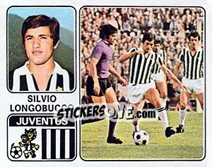 Sticker Silvio Longobucco - Calciatori 1972-1973 - Panini