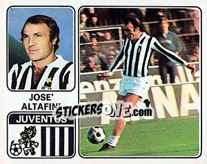 Sticker Jose Altafini - Calciatori 1972-1973 - Panini