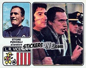 Sticker Ettore Puricelli - Calciatori 1972-1973 - Panini
