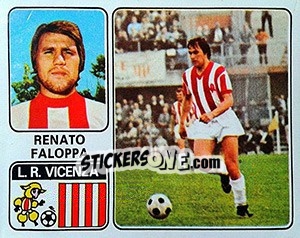 Sticker Renato Faloppa - Calciatori 1972-1973 - Panini