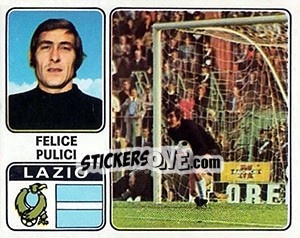Figurina Felice Pulici - Calciatori 1972-1973 - Panini