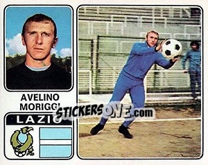 Figurina Avelino Moriggi - Calciatori 1972-1973 - Panini