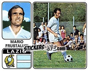 Sticker Mario Frustalupi - Calciatori 1972-1973 - Panini