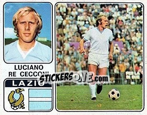 Sticker Luciano Re Cecconi - Calciatori 1972-1973 - Panini