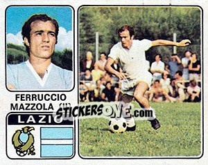 Sticker Ferruccio Mazzola - Calciatori 1972-1973 - Panini