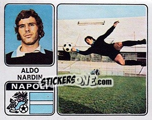 Sticker Aldo Nardin - Calciatori 1972-1973 - Panini