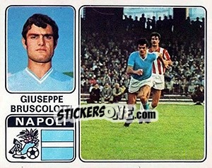 Sticker Giuseppe Bruscolotti - Calciatori 1972-1973 - Panini
