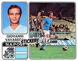 Sticker Giovanni Vavassori - Calciatori 1972-1973 - Panini