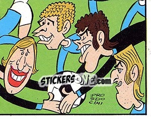 Sticker Prosdocimi (Puzzle 4) - Calciatori 1972-1973 - Panini