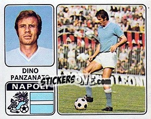 Figurina Dino Panzanato - Calciatori 1972-1973 - Panini