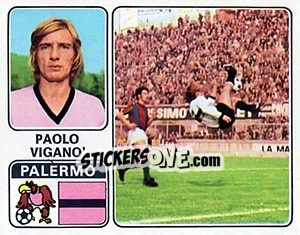 Cromo Paolo Vigano' - Calciatori 1972-1973 - Panini