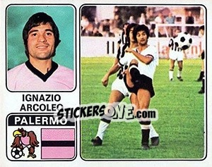 Sticker Ignazio Arcoleo - Calciatori 1972-1973 - Panini