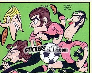 Sticker Prosdocimi (puzzle 2) - Calciatori 1972-1973 - Panini