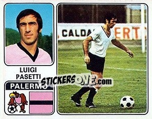Cromo Luigi Pasetti - Calciatori 1972-1973 - Panini