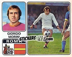 Sticker Giorgio Morini - Calciatori 1972-1973 - Panini