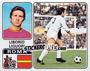 Cromo Liborio Liguori - Calciatori 1972-1973 - Panini