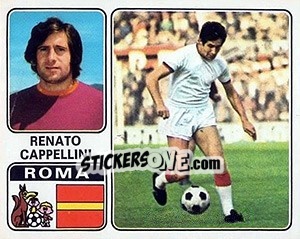 Cromo Renato Cappellini - Calciatori 1972-1973 - Panini