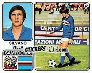Figurina Silvano Villa - Calciatori 1972-1973 - Panini
