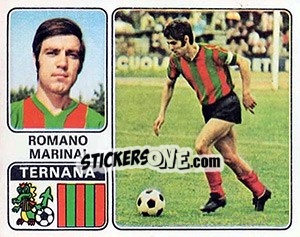 Sticker Romano Marinai - Calciatori 1972-1973 - Panini