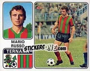 Cromo Mario Russo - Calciatori 1972-1973 - Panini