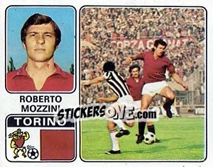 Sticker Roberto Mozzini - Calciatori 1972-1973 - Panini