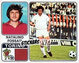 Cromo Natalino Fossati - Calciatori 1972-1973 - Panini