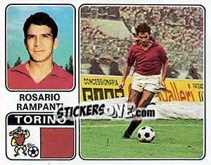 Cromo Rosario Rampanti - Calciatori 1972-1973 - Panini