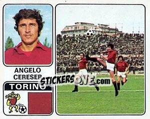 Sticker Angelo Cereser - Calciatori 1972-1973 - Panini