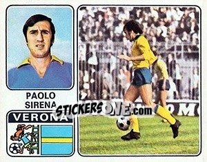 Sticker Paolo Sirena