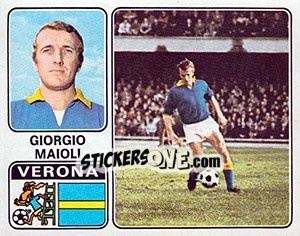 Figurina Giorgio Maioli - Calciatori 1972-1973 - Panini