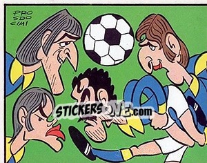 Sticker Prosdocimi (puzzle 1) - Calciatori 1972-1973 - Panini