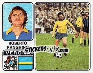 Sticker Roberto Ranghino - Calciatori 1972-1973 - Panini