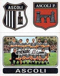 Sticker Scudetto / Squadra - Calciatori 1972-1973 - Panini