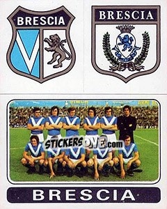 Cromo Scudetto / Squadra - Calciatori 1972-1973 - Panini