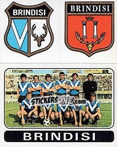 Figurina Scudetto / Squadra - Calciatori 1972-1973 - Panini