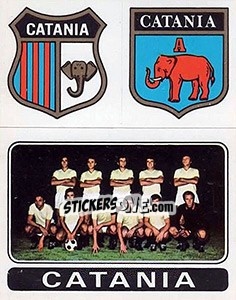 Cromo Scudetto / Squadra - Calciatori 1972-1973 - Panini