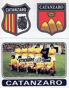 Figurina Scudetto / Squadra - Calciatori 1972-1973 - Panini