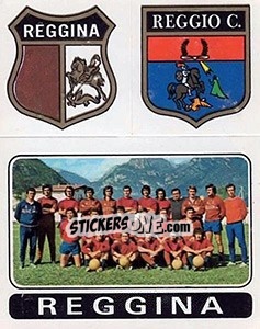 Figurina Scudetto / Squadra - Calciatori 1972-1973 - Panini