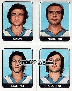 Sticker Salvi / Nardoni / Marino / Guerini - Calciatori 1972-1973 - Panini