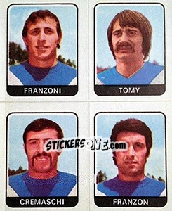 Figurina Franzoni / Tomy / Cremaschi / Franzon - Calciatori 1972-1973 - Panini