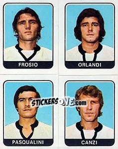 Sticker Frosio / Orlandi / Pasqualini / Canzi