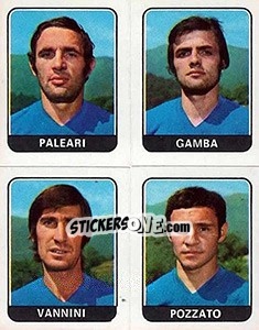 Sticker Paleari / Gamba / Vannini / Pozzano