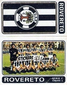 Sticker Rovereto Scudetto / Squadra