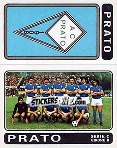 Figurina Prato Scudetto / Squadra